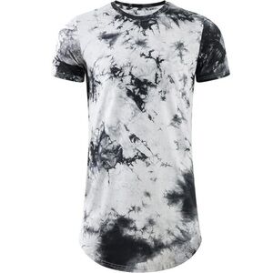 Monochrome Abstract Short Sleeve Tee